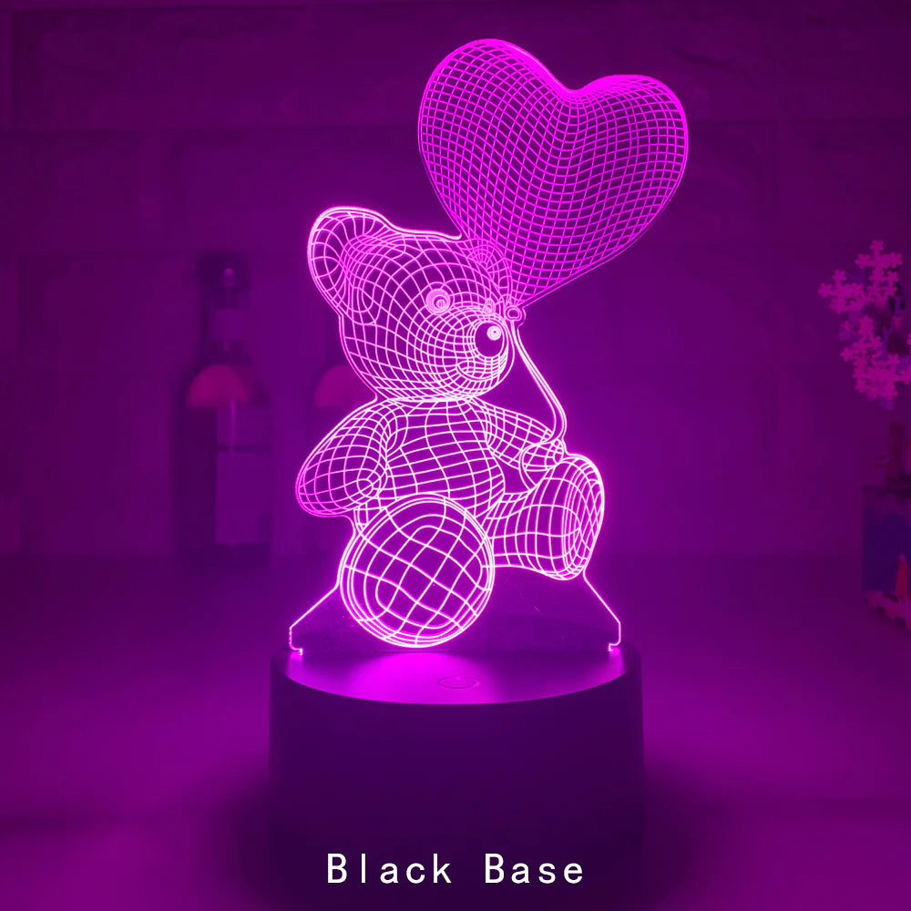 LITLAMP™ 3D Light Love Bear