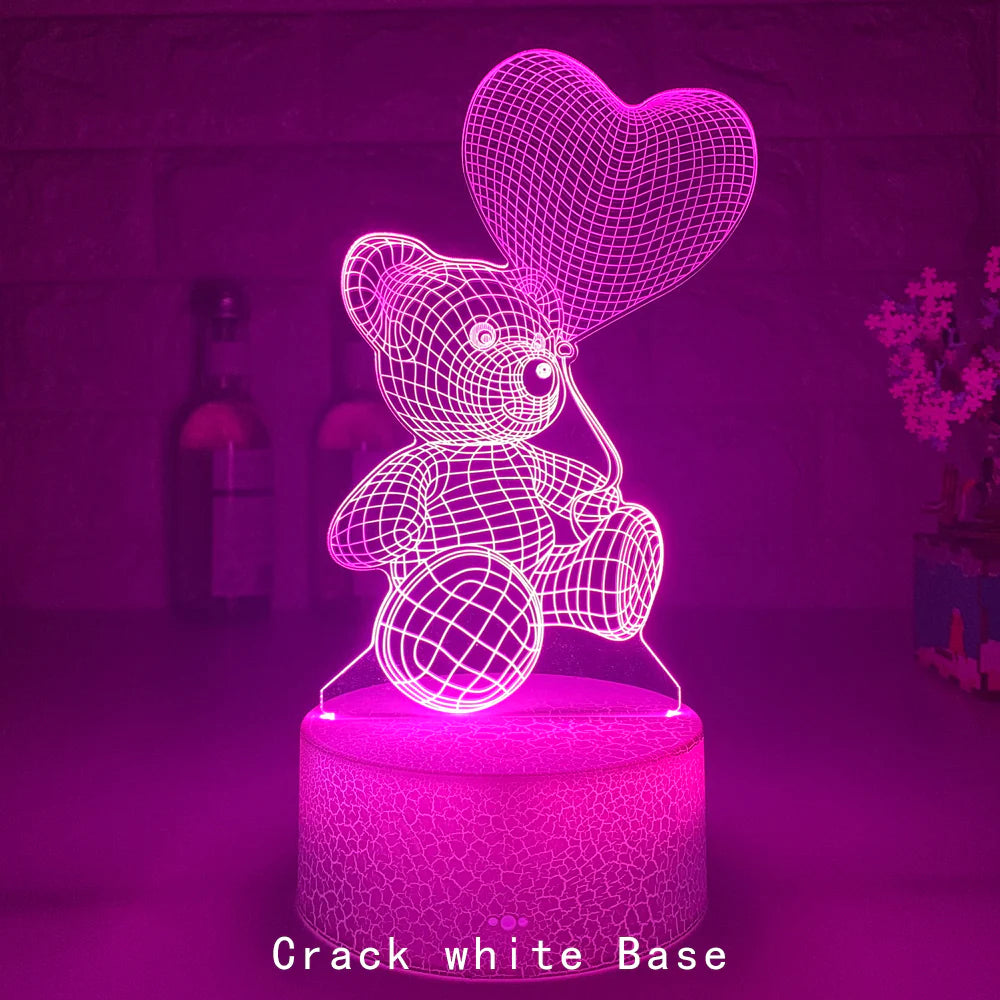 LITLAMP™ 3D Light Love Bear
