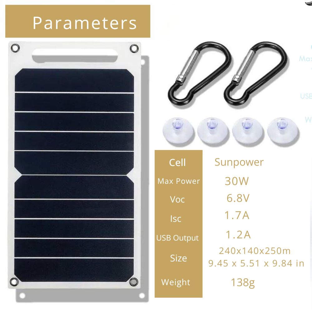 LITLAMP™ Ultimate Portable Solar Power for On-the-Go Charging!