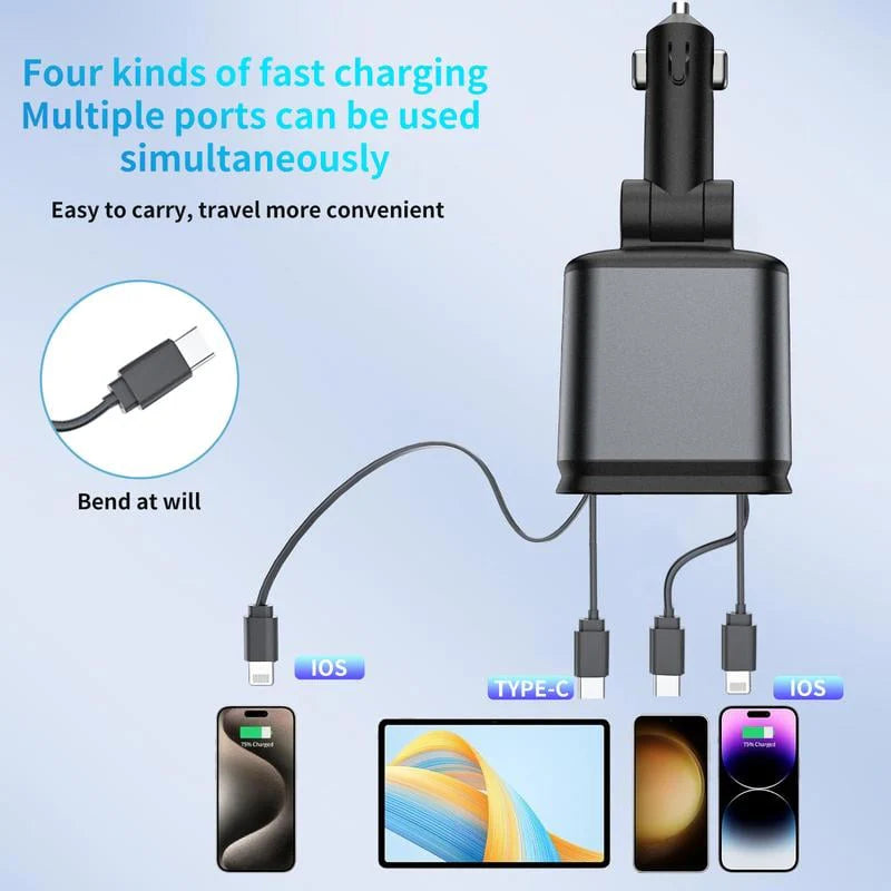Starlight Retractable Car Charger