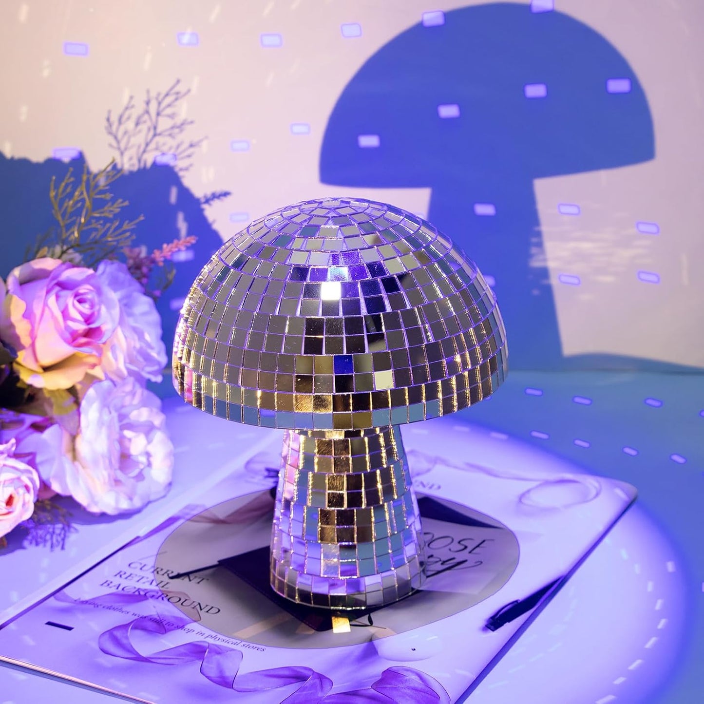 Mushroom Disco Lamp