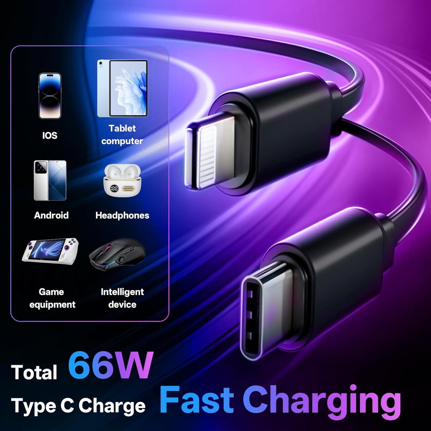 Starlight Retractable Car Charger