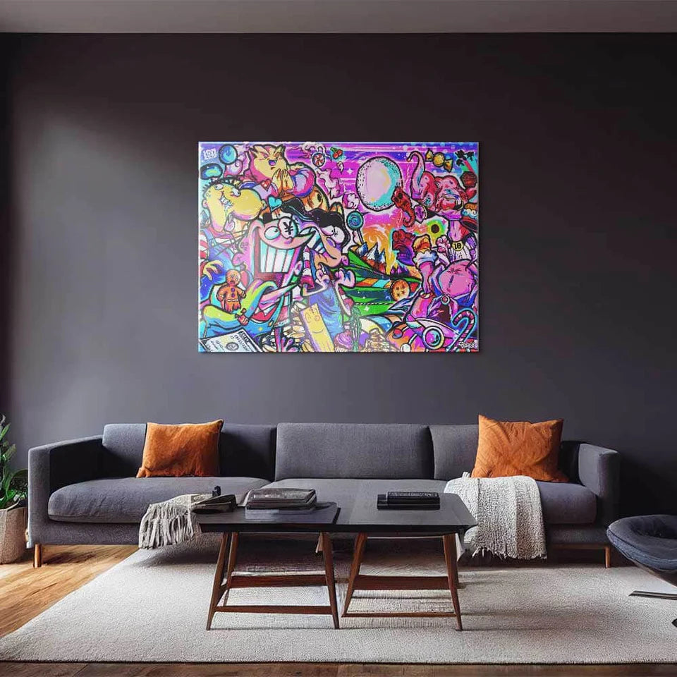 Jawbreakers In Candyland Wall Art