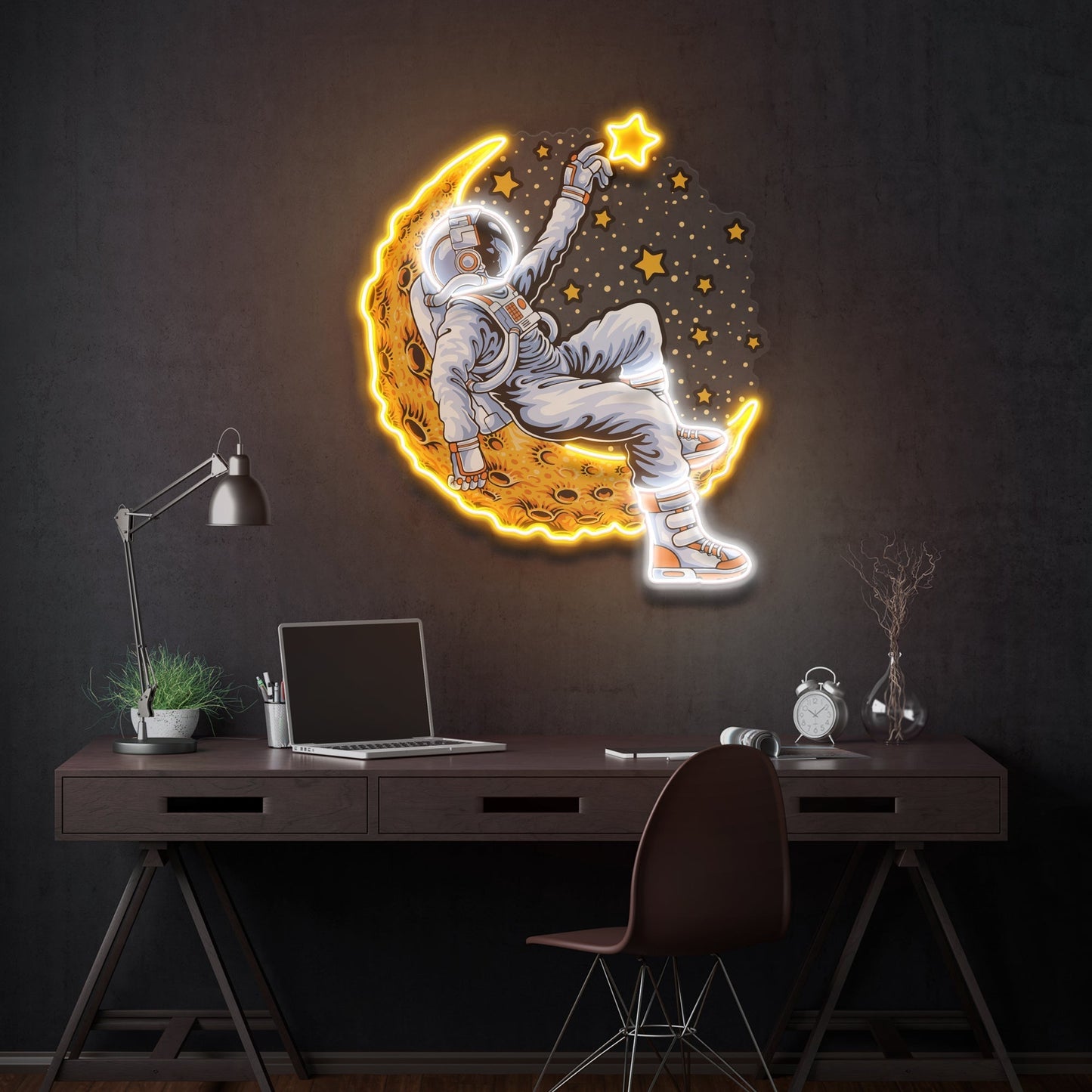 Astronaut Neon Sign Light