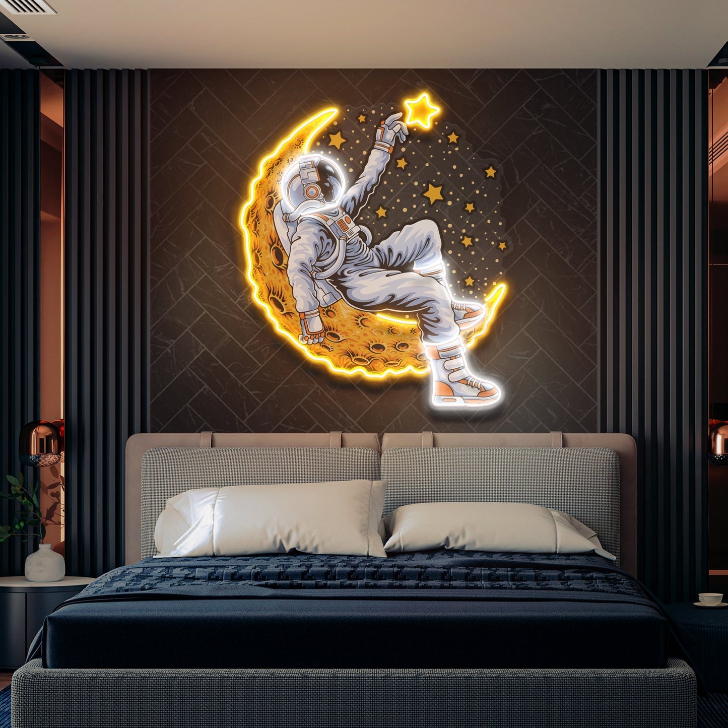 Astronaut Neon Sign Light