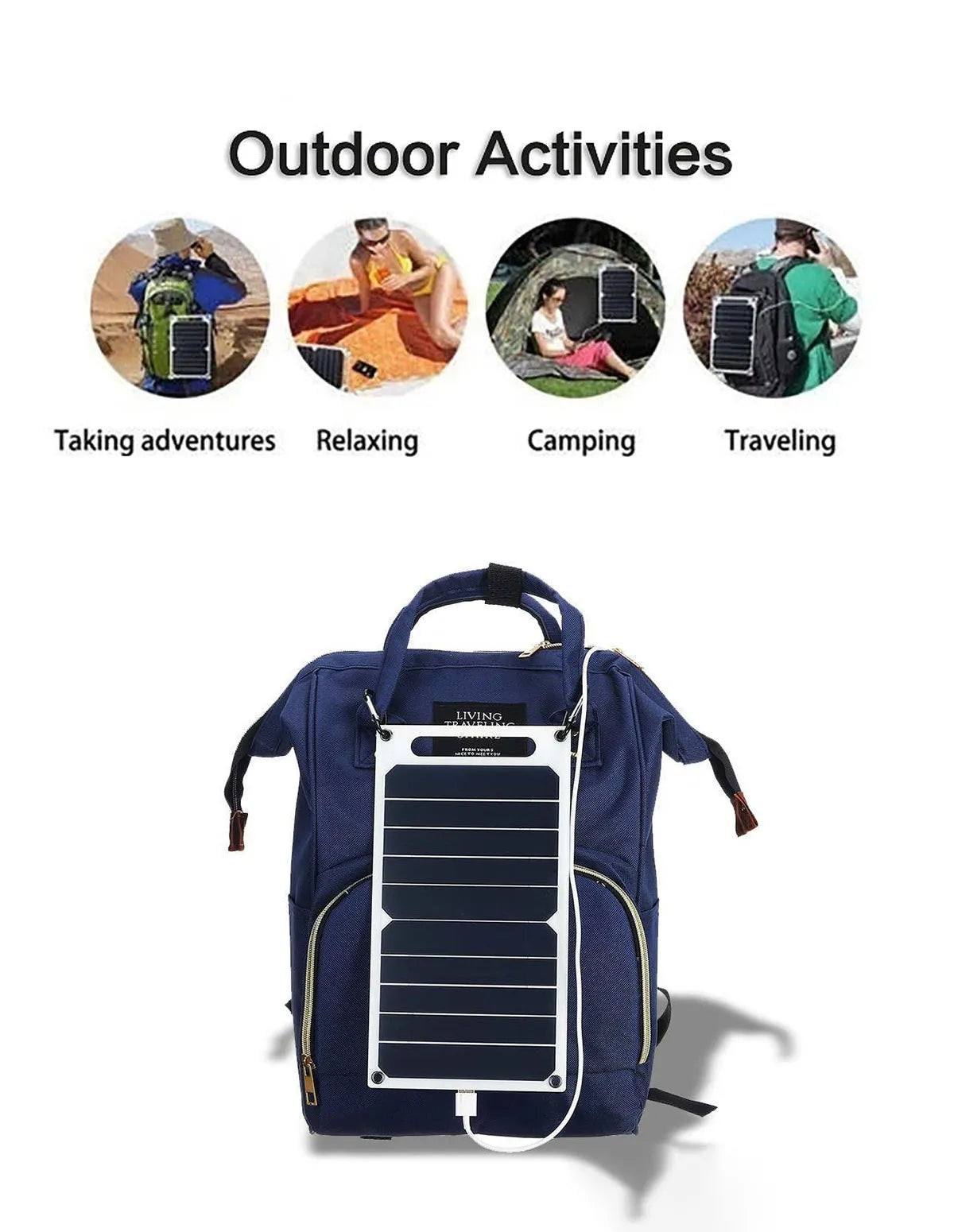 LITLAMP™ Ultimate Portable Solar Power for On-the-Go Charging!