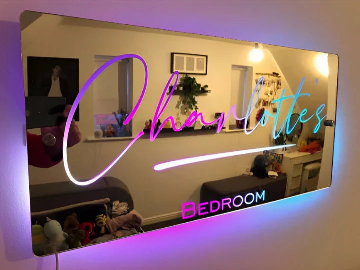 Personalized Name Mirror - Light Up Mirror