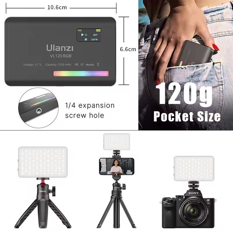 RGB LED Video Light