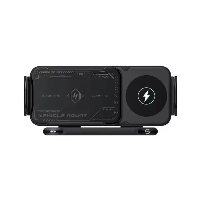 2-in-1 Fast Charging Smartphone/Tablet Car Holder