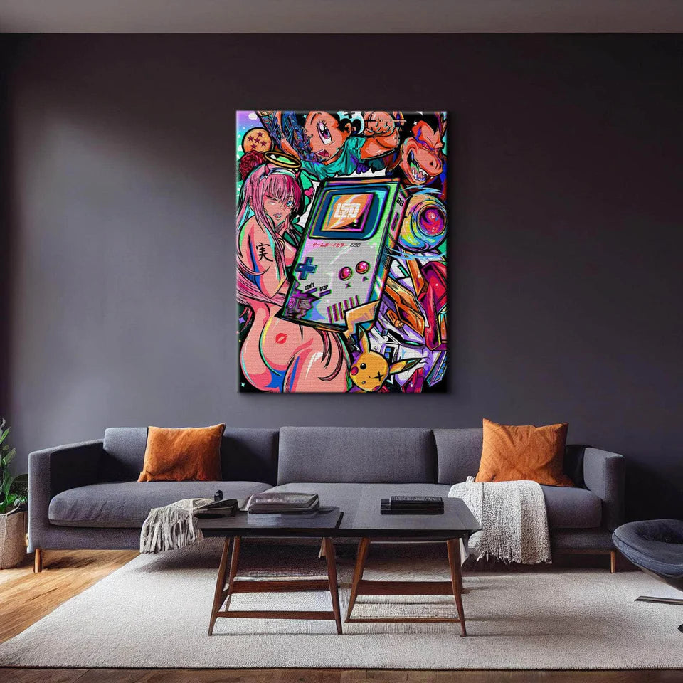 Game Room Madness Wall Art