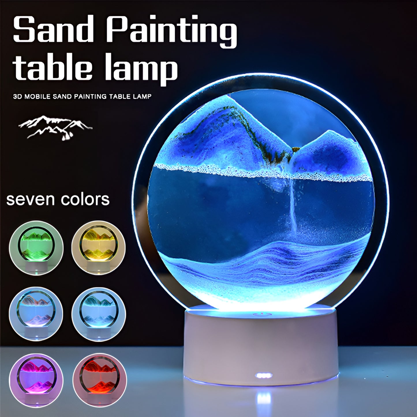 LITLAMP™ - 3D Moving Sand Table Lamp
