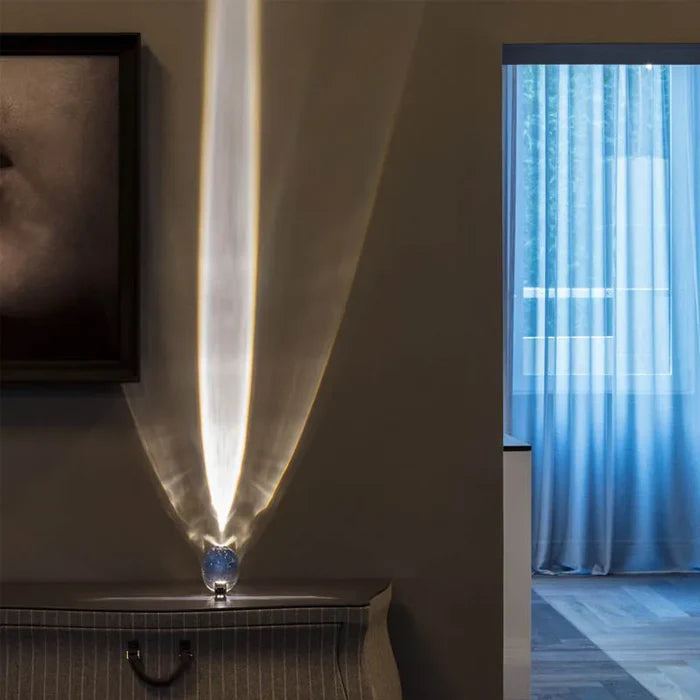Led Crystal Eye Table Lamp