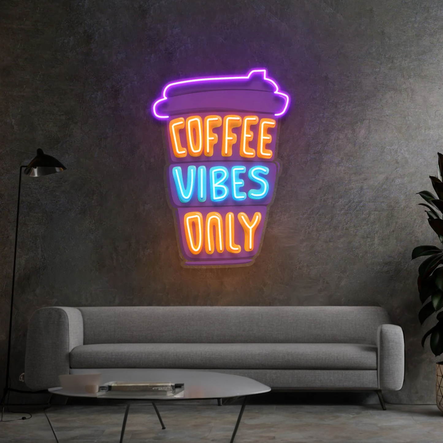 Coffee Vibes Neon Sign