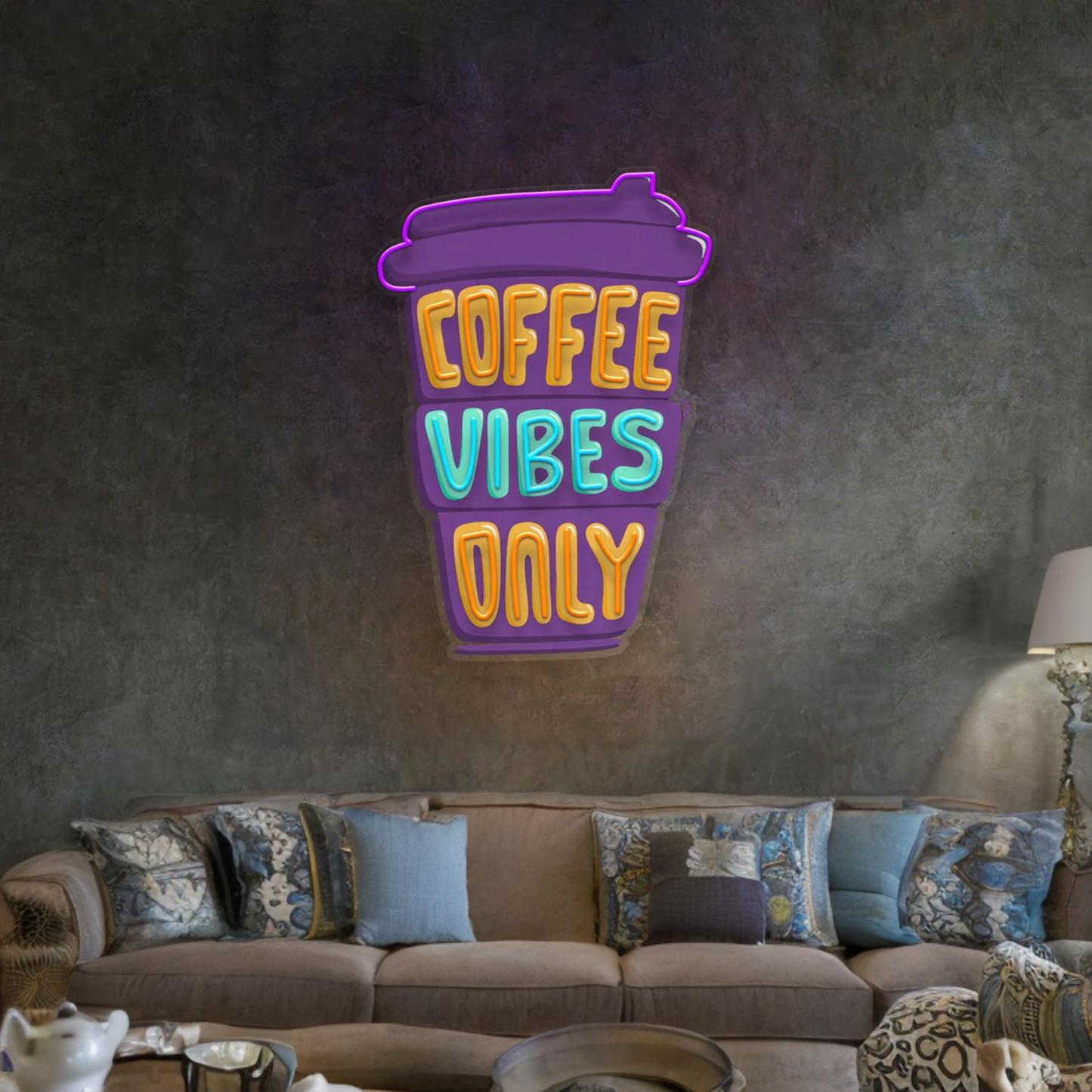 Coffee Vibes Neon Sign