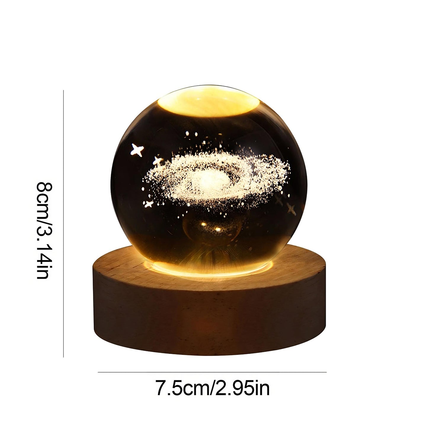 Crystal Glow Sphere