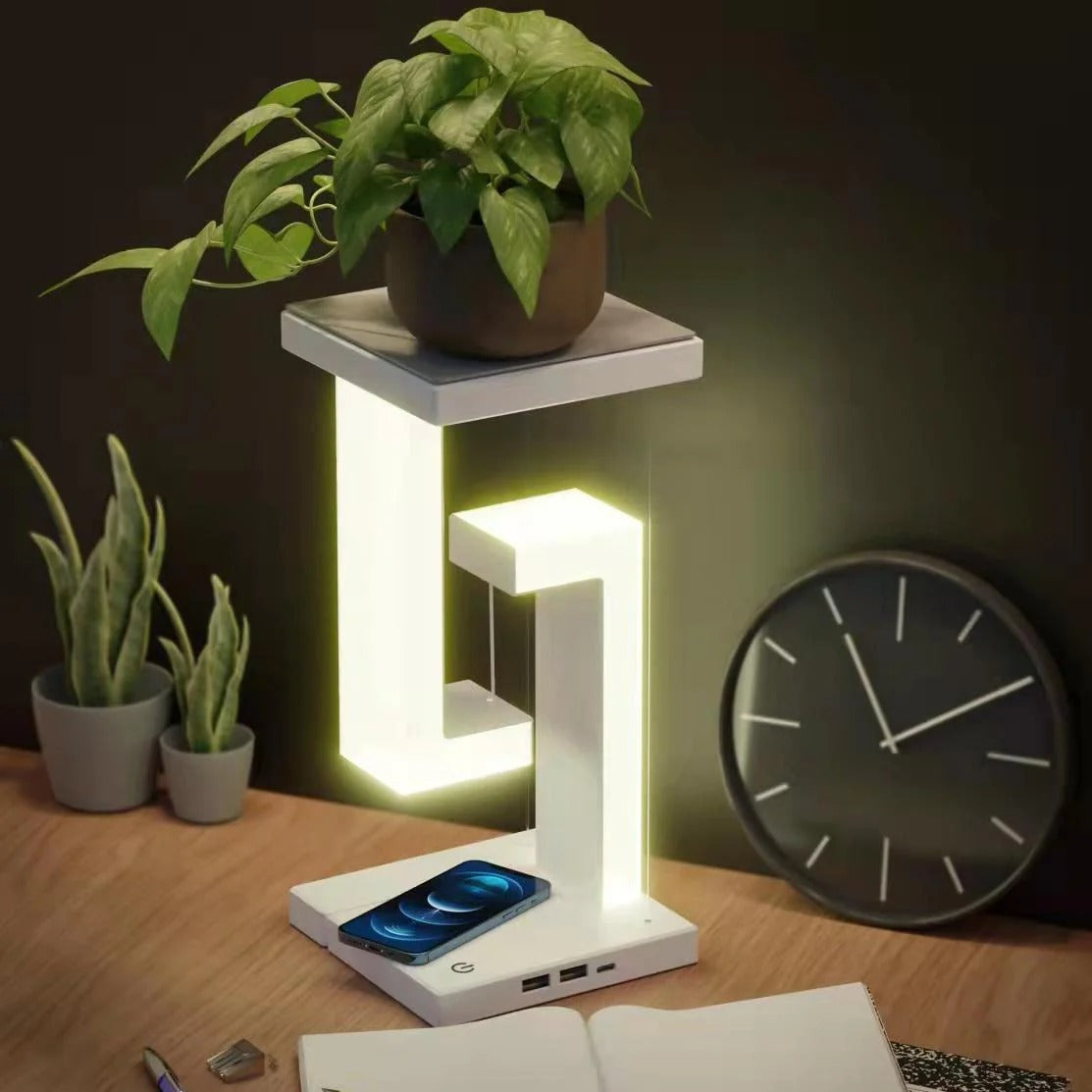 Anti-Gravity Magnetic Levitation Table Lamp