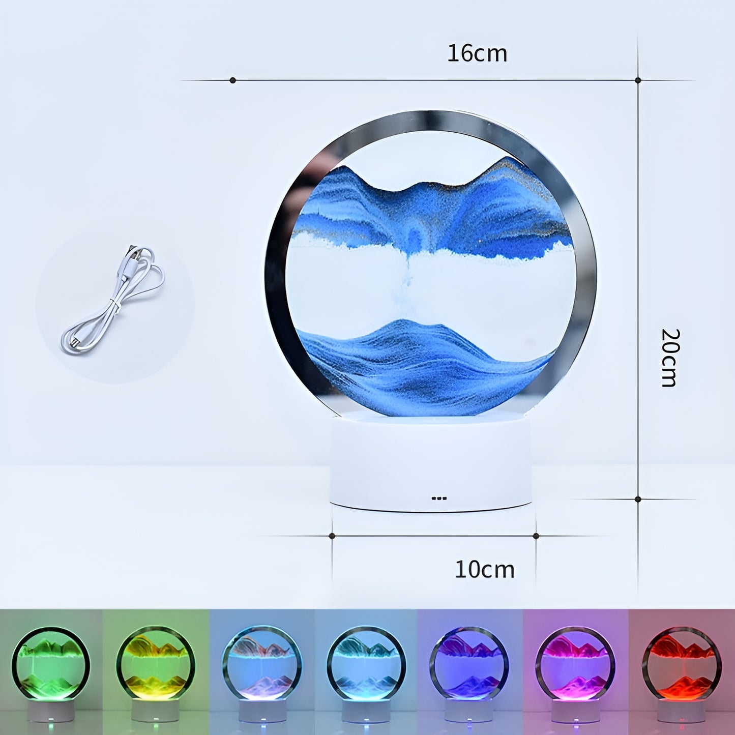 LITLAMP™ - 3D Moving Sand Table Lamp