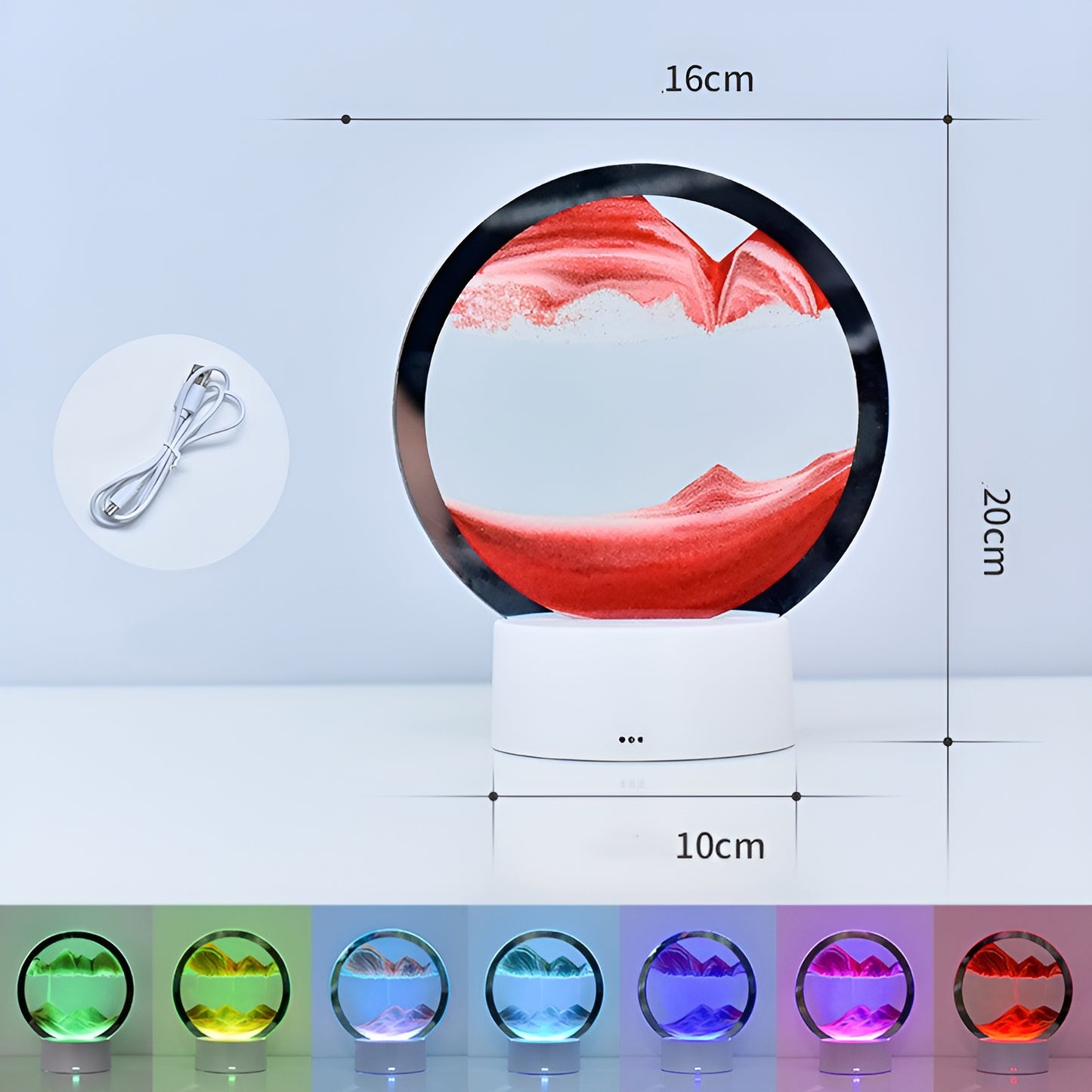 LITLAMP™ - 3D Moving Sand Table Lamp
