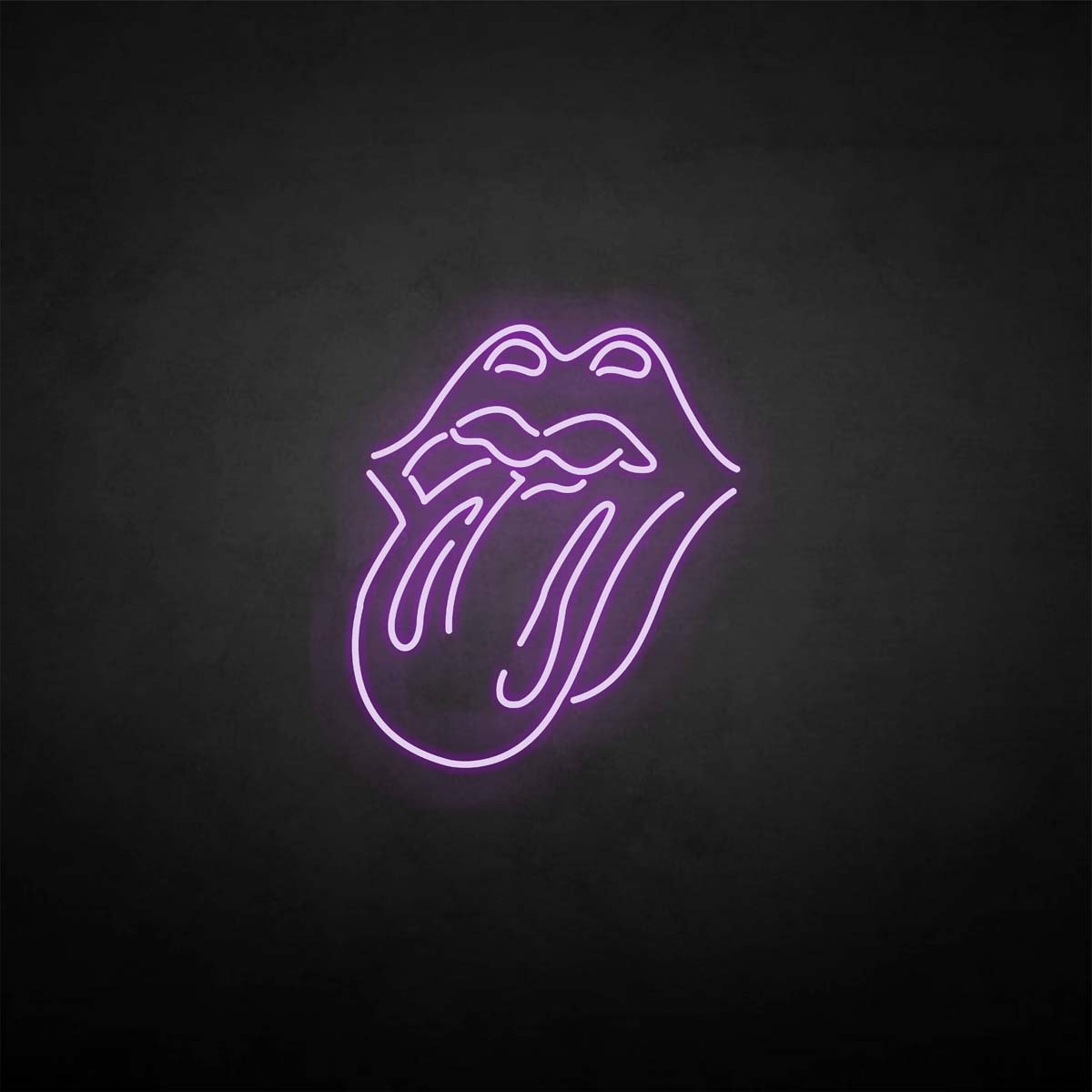 'Tongue' neon sign