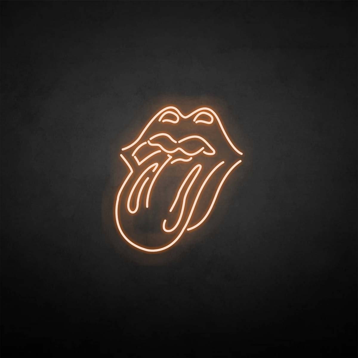 'Tongue' neon sign