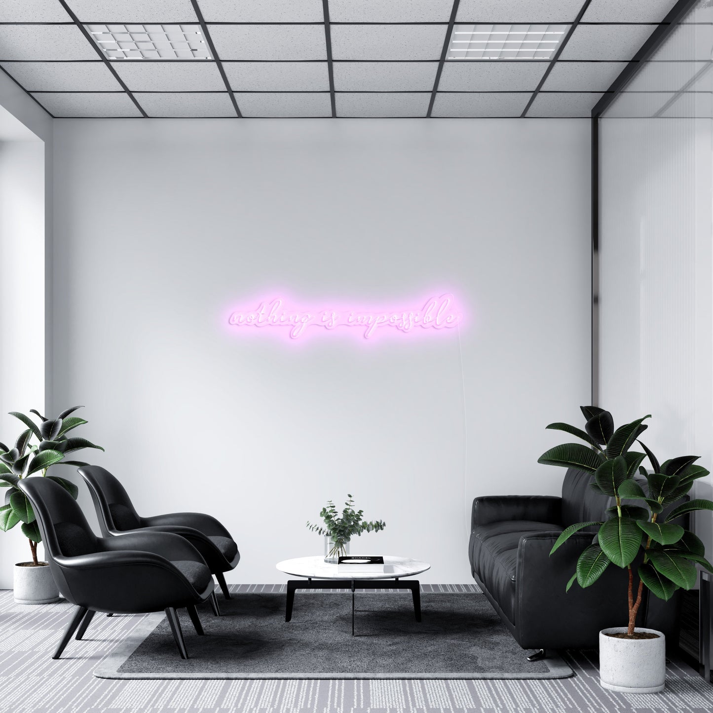Nothing Is Impossible Neon Sign