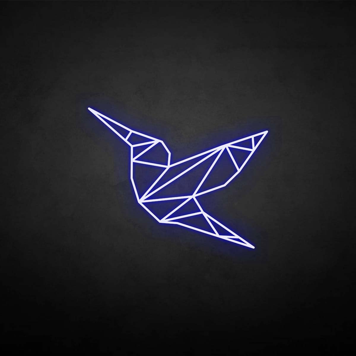 'Humming bird' neon sign