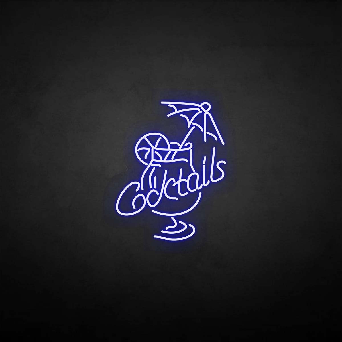 'cocktail' neon sign