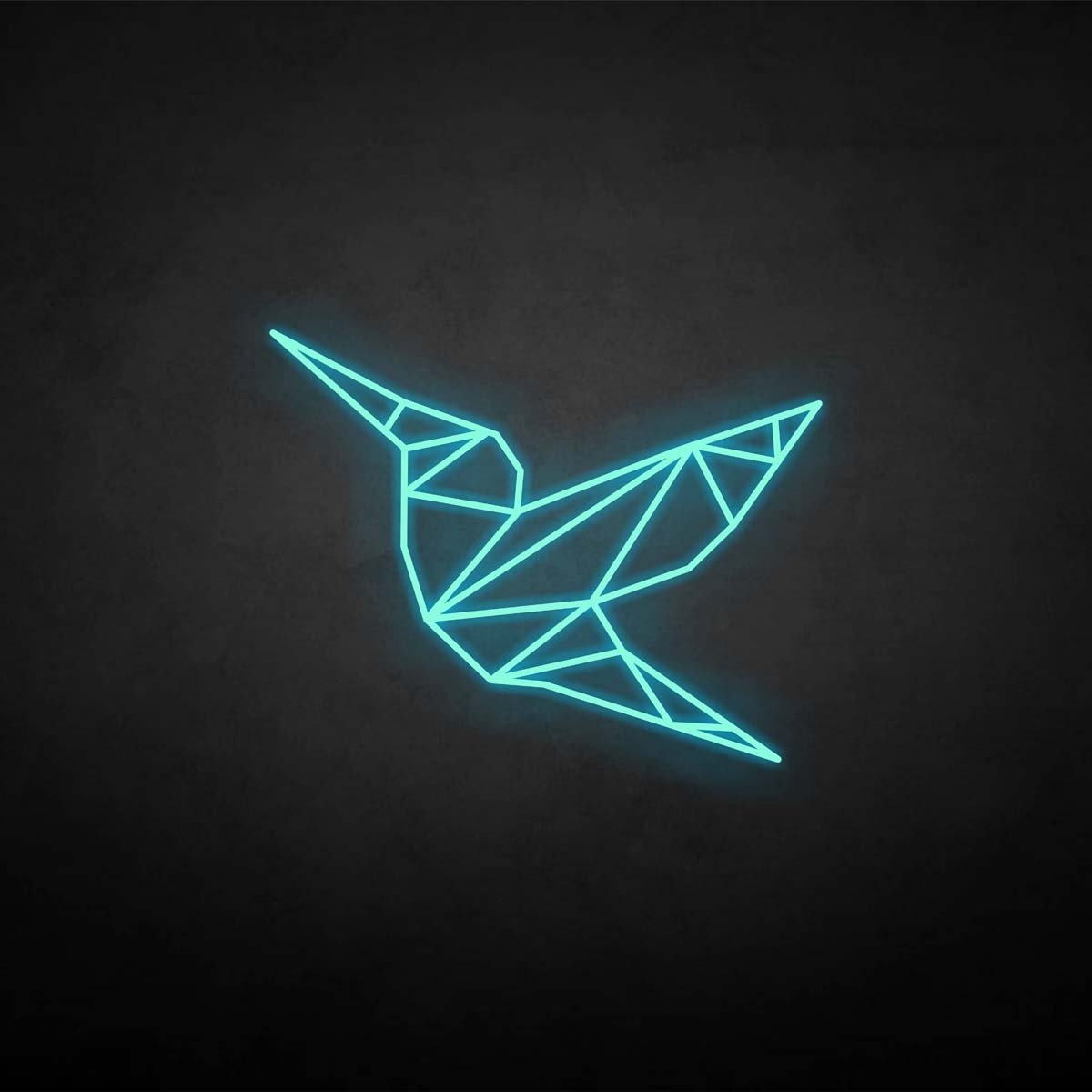 'Humming bird' neon sign