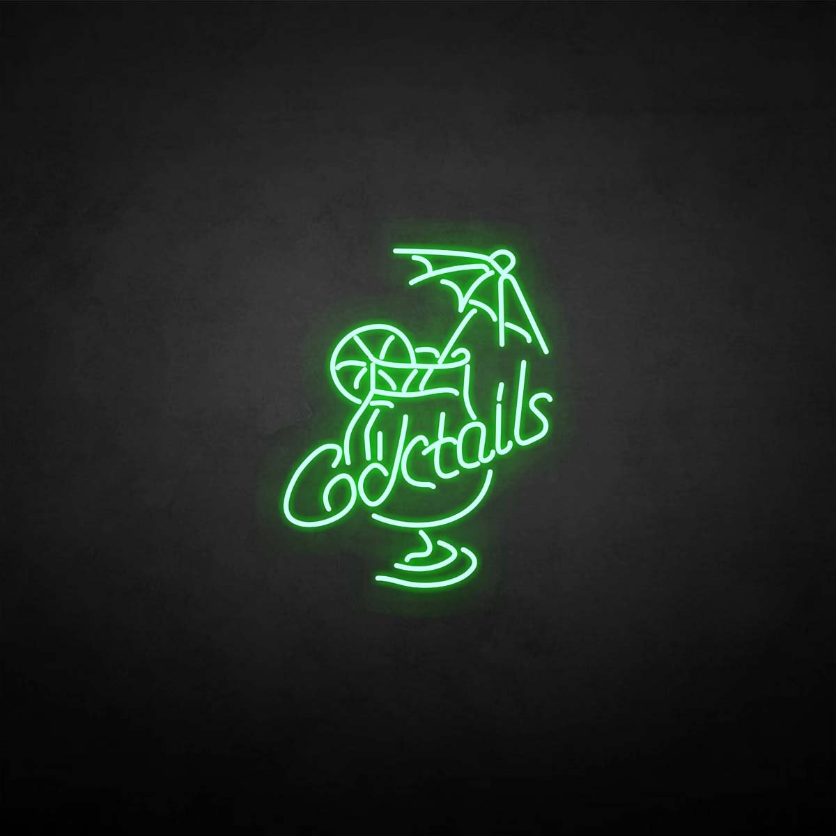 'cocktail' neon sign