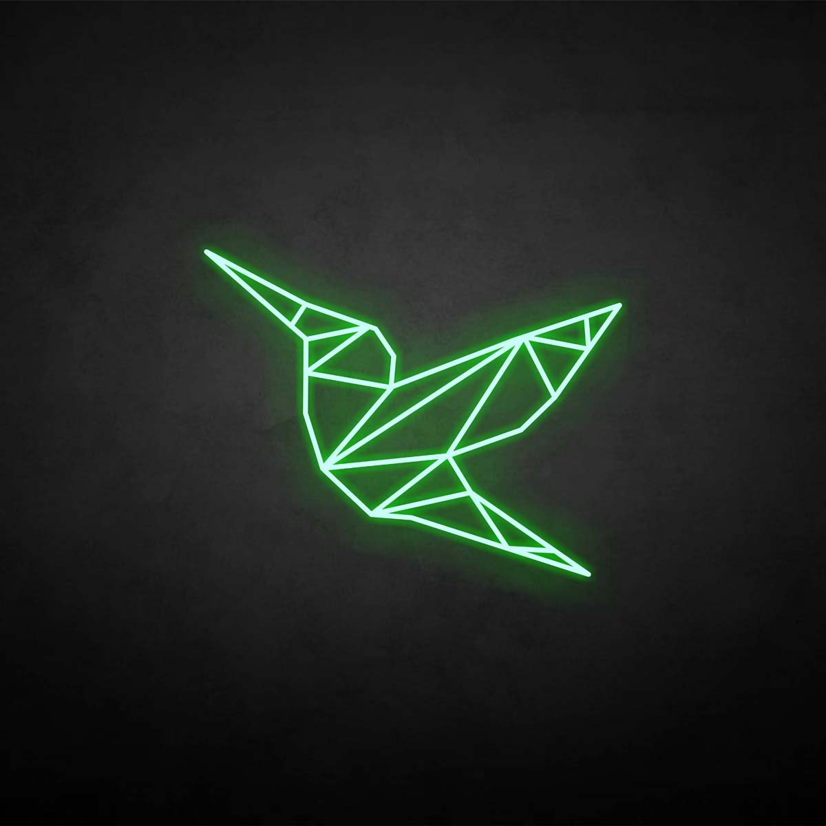 'Humming bird' neon sign