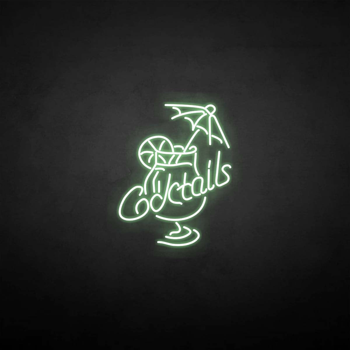 'cocktail' neon sign