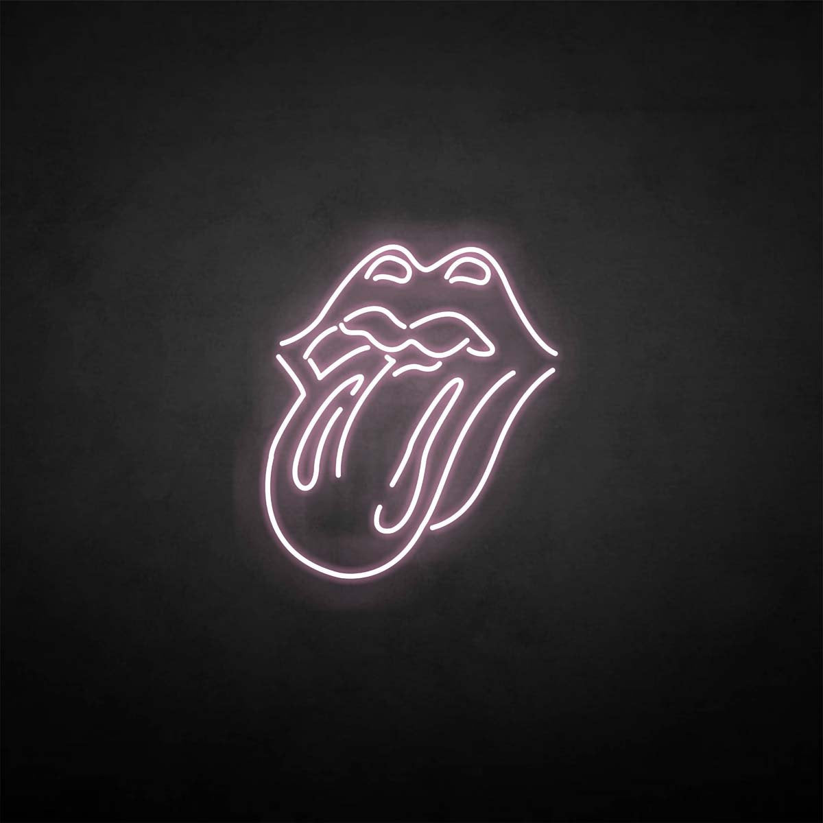 'Tongue' neon sign