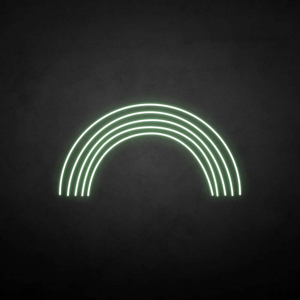 'Rainbow' neon sign