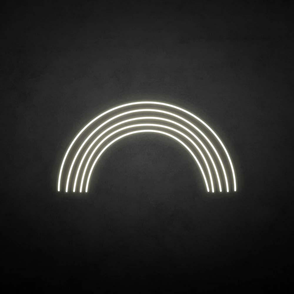 'Rainbow' neon sign