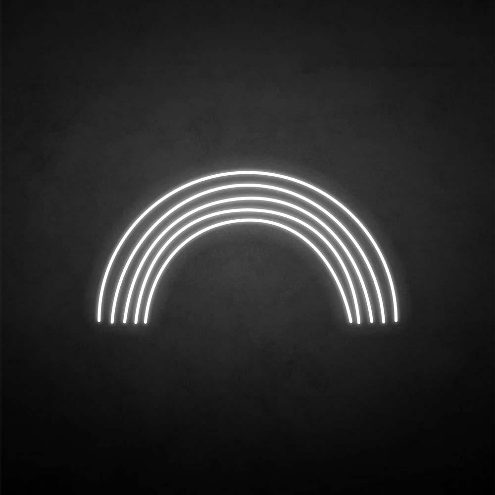 'Rainbow' neon sign
