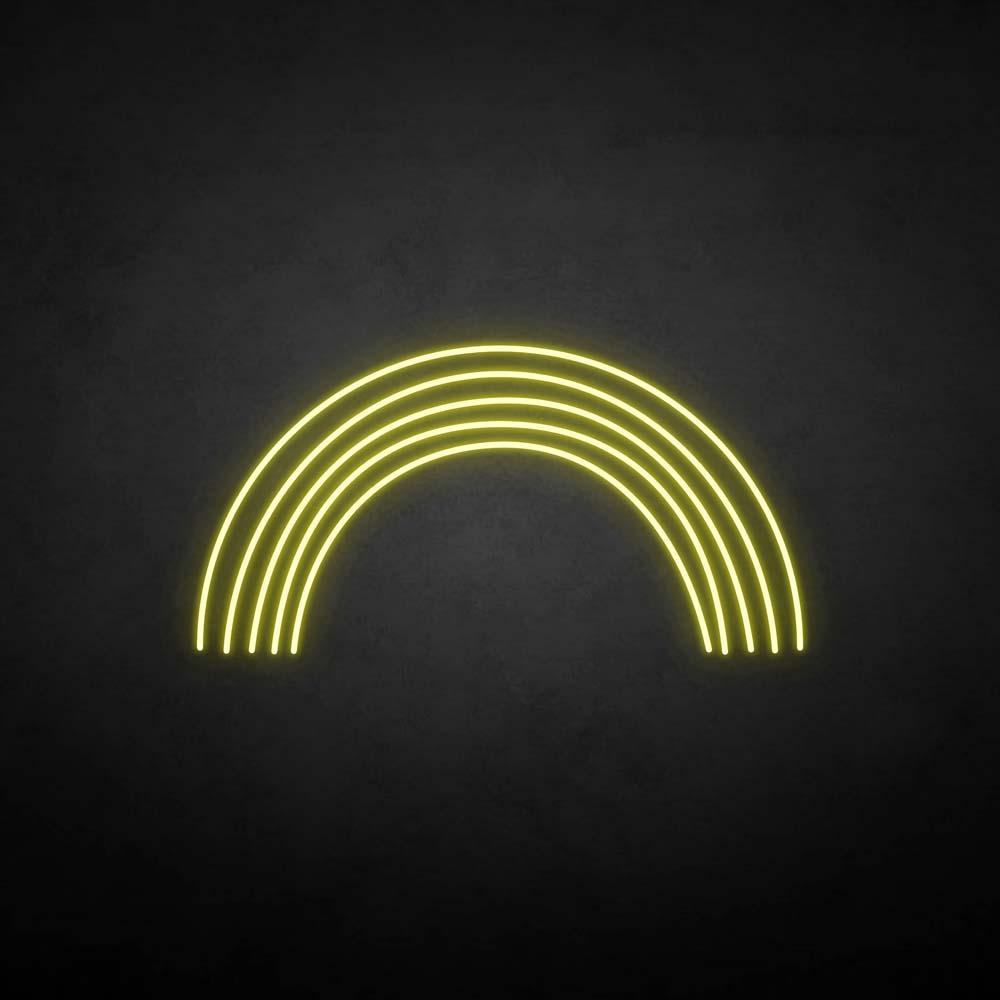 'Rainbow' neon sign