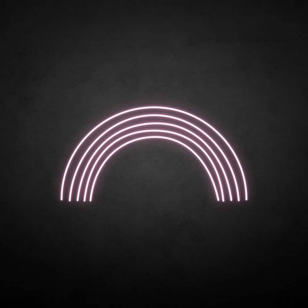 'Rainbow' neon sign