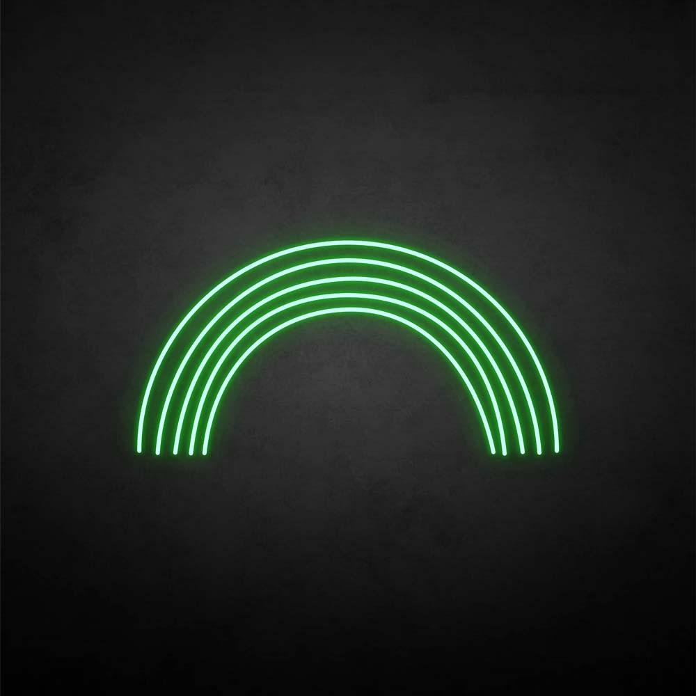 'Rainbow' neon sign