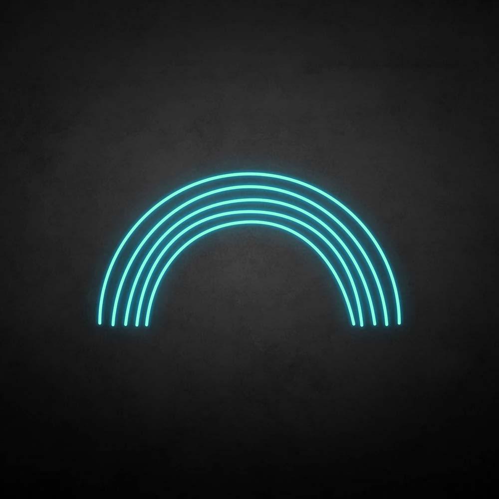 'Rainbow' neon sign