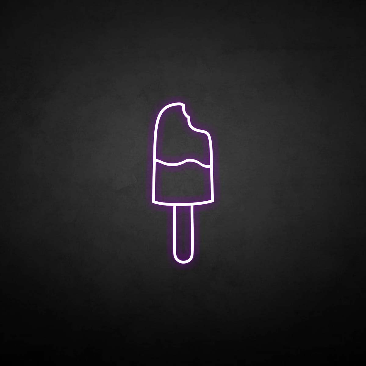 'popsicle' neon sign