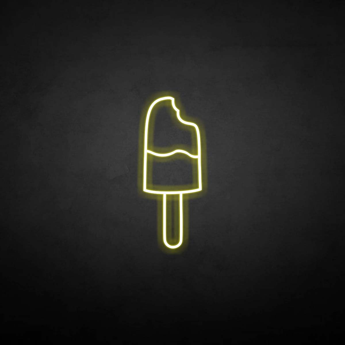 'popsicle' neon sign