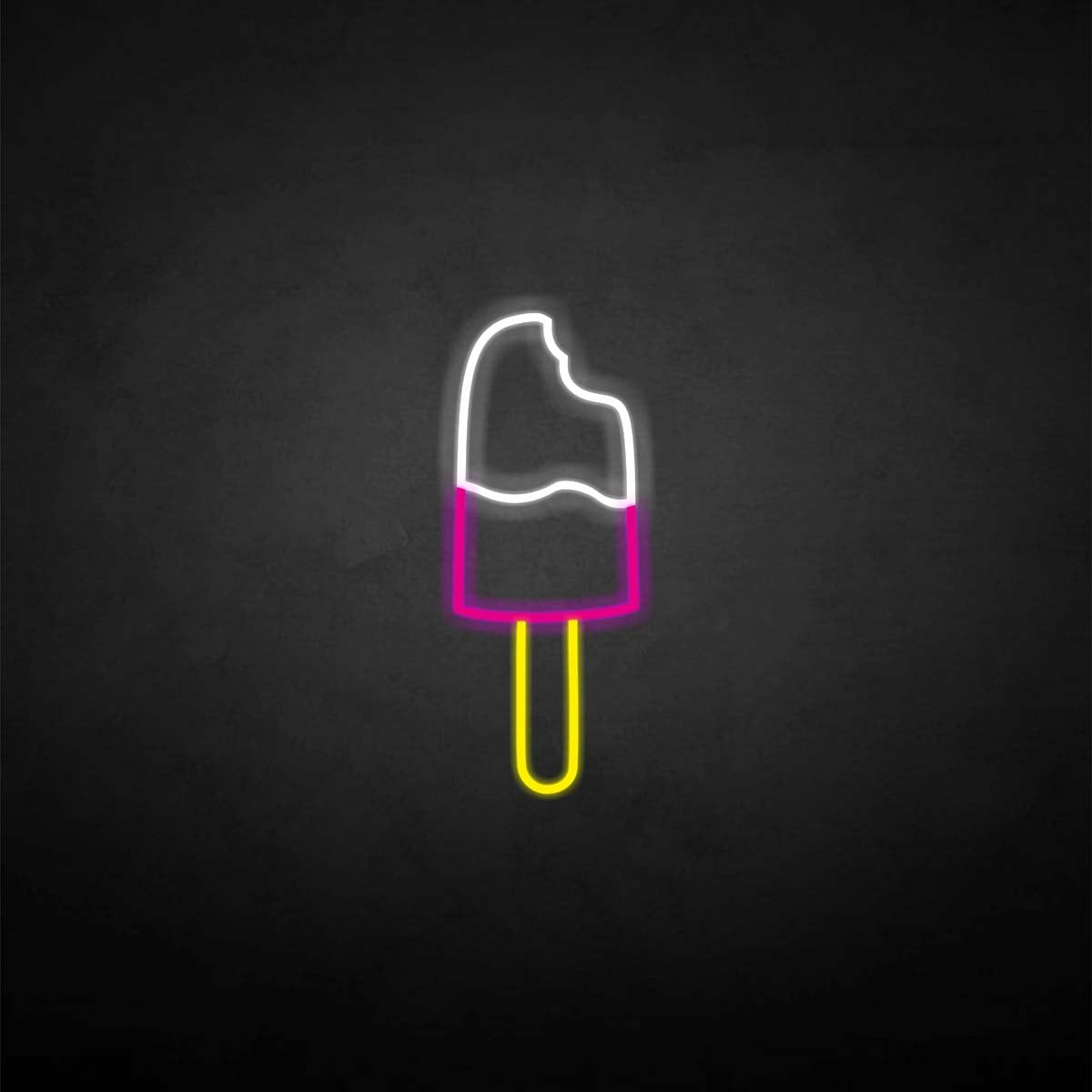 'popsicle' neon sign