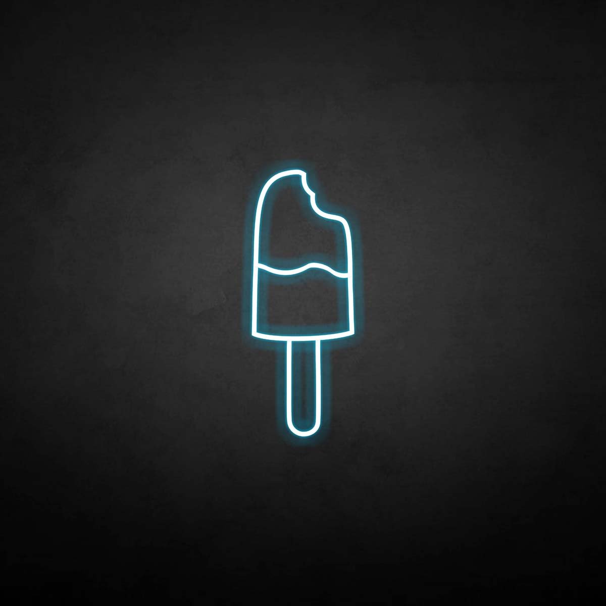 'popsicle' neon sign