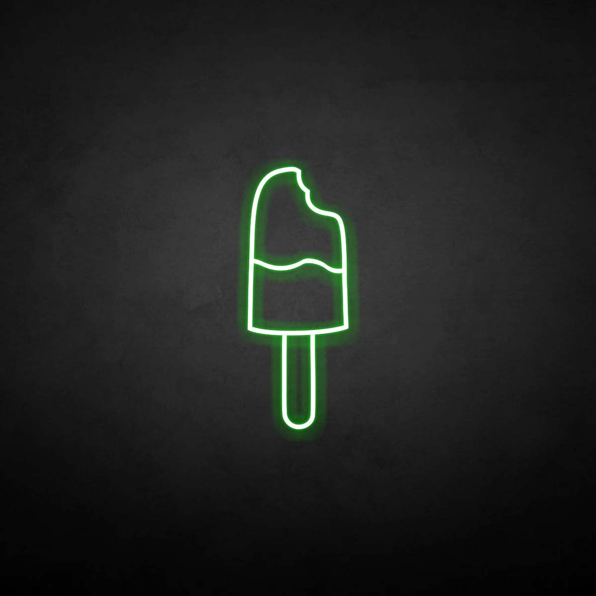 'popsicle' neon sign