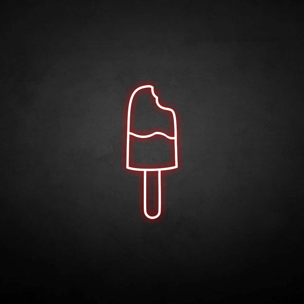 'popsicle' neon sign