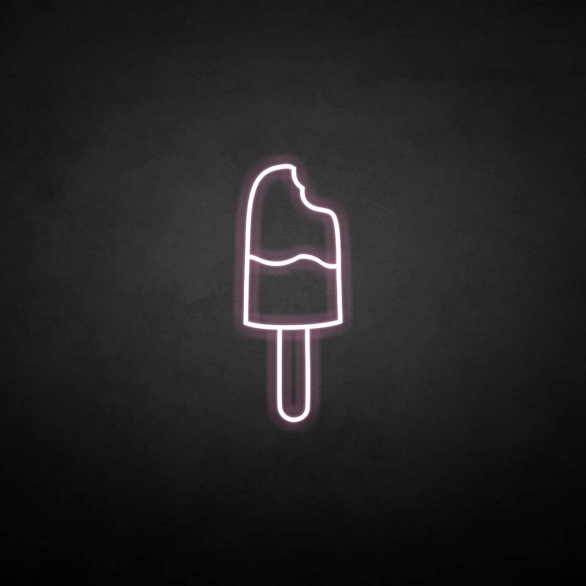 'popsicle' neon sign