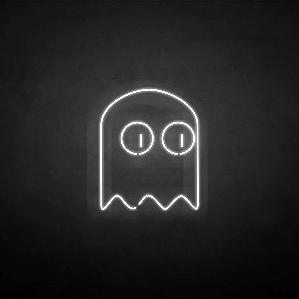 'ghost' neon sign