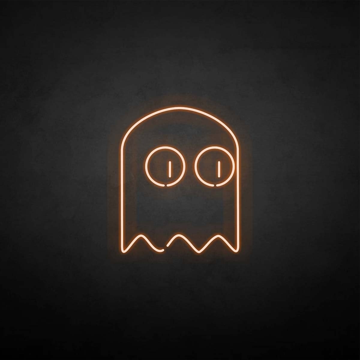 'ghost' neon sign