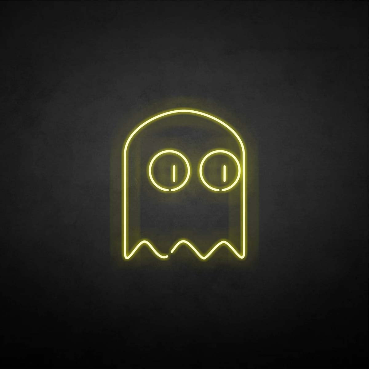 'ghost' neon sign