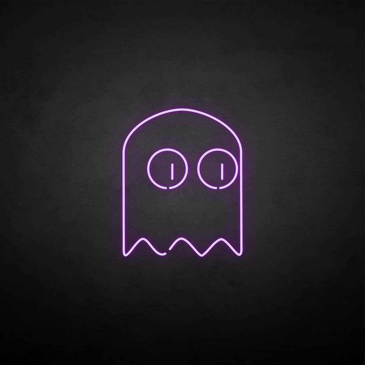 'ghost' neon sign
